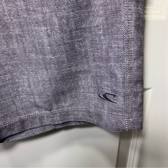 O’NEILL Men’s Hybrid Sz 30 Gray Boardshorts 11" Hyperdry Waist Drawcord Shorts - Picture 3 of 12